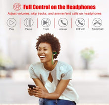 Load image into Gallery viewer, Wireless Sport Earphones, HiFi Bass Stereo Sweatproof Earbuds w/Mic, for Workout, Running, Gym, 8 Hours Play Time - Linden & Burk