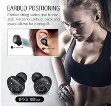 Load image into Gallery viewer, Wireless Earbuds with Immersive Sound, Bluetooth 5.0 Earphones in-Ear with Charging Case Easy-Pairing Stereo Calls/Built-in Microphones/IPX5 Sweatproof/Pumping Bass for Sports, Workout, Gym - Linden & Burk