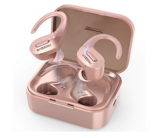 Rose gold wireless online bluetooth earbuds