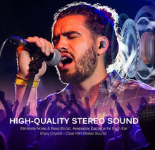 Load image into Gallery viewer, 5.0 Wireless Bluetooth Earbuds with Wireless Charging Case IPX8 Waterproof TWS Stereo Headphones in Ear Built in Mic Headset Premium Sound with Deep Bass for Sport Black - Linden & Burk
