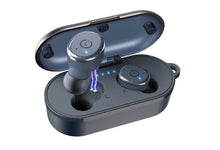 Load image into Gallery viewer, 5.0 Wireless Bluetooth Earbuds with Wireless Charging Case IPX8 Waterproof TWS Stereo Headphones in Ear Built in Mic Headset Premium Sound with Deep Bass for Sport Black - Linden & Burk