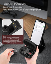 Load image into Gallery viewer, BlitzWolf AIRAUX UM2 TWS Sport Earphones Firm Fit Headset Wireless bluetooth Earphone HIFI Handsfree Headphone IPX5 Waterproof - Linden & Burk